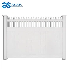 সাদা কাঠের বেড়া